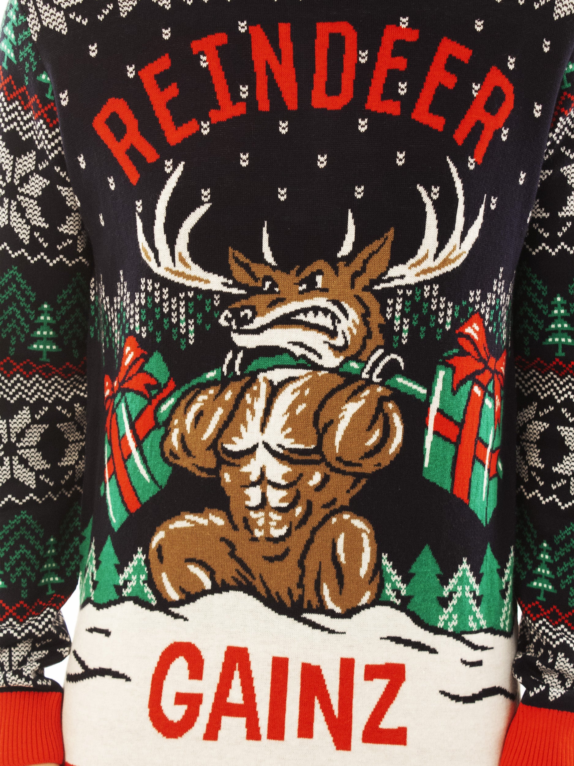 Reindeer A Christmas Jumper Ugly Christmas Party Sweater Unisex
